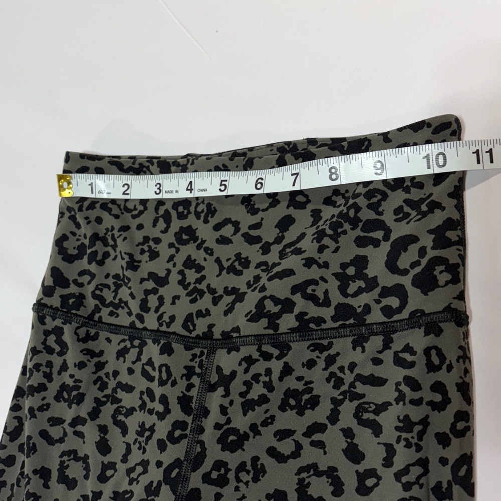 Athleta Women's Size XXS Elation Ultra High Rise Leopard Print Tight Leggings - Picture 6 of 9